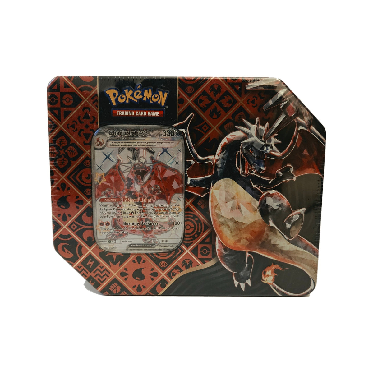 Pokémon TCG Charizard ex Tin