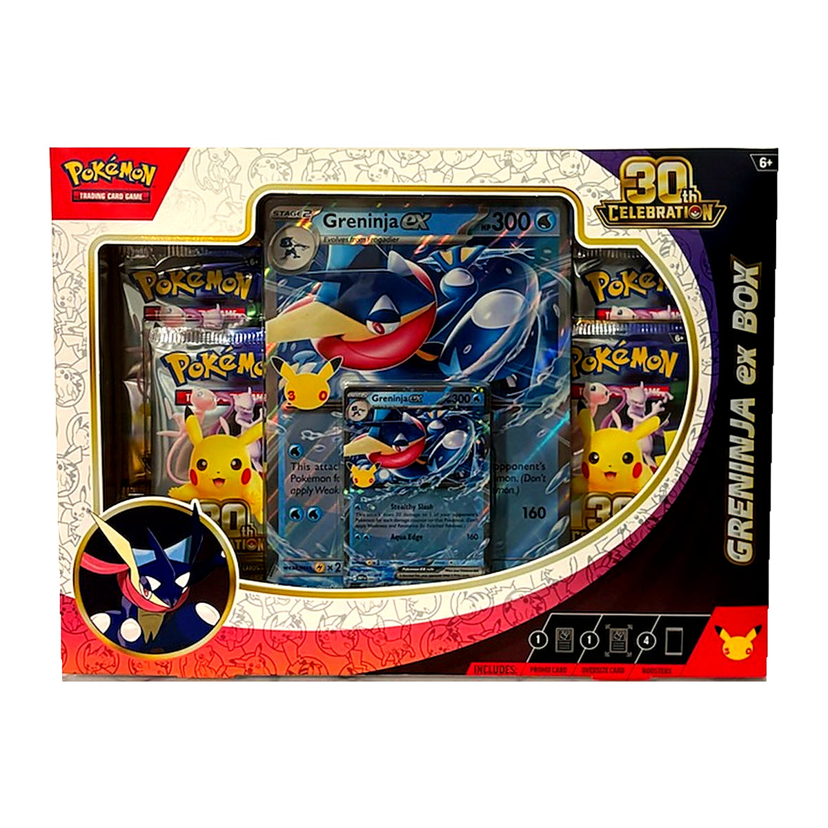 Pokémon TCG 30th Celebration Greninja ex Box