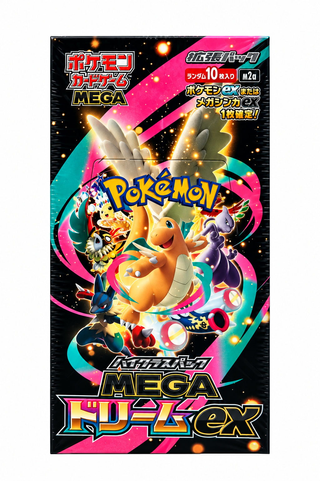 Pokémon MEGA Dream ex M2a Booster Box Japanska