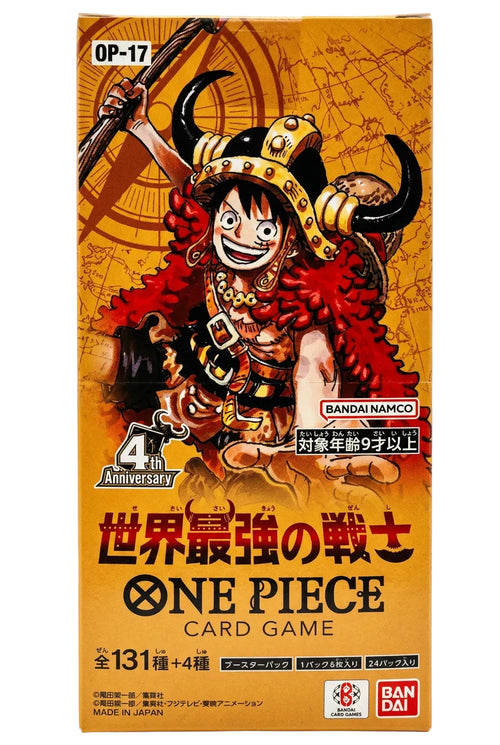 One Piece OP-17 Booster Box Japanska