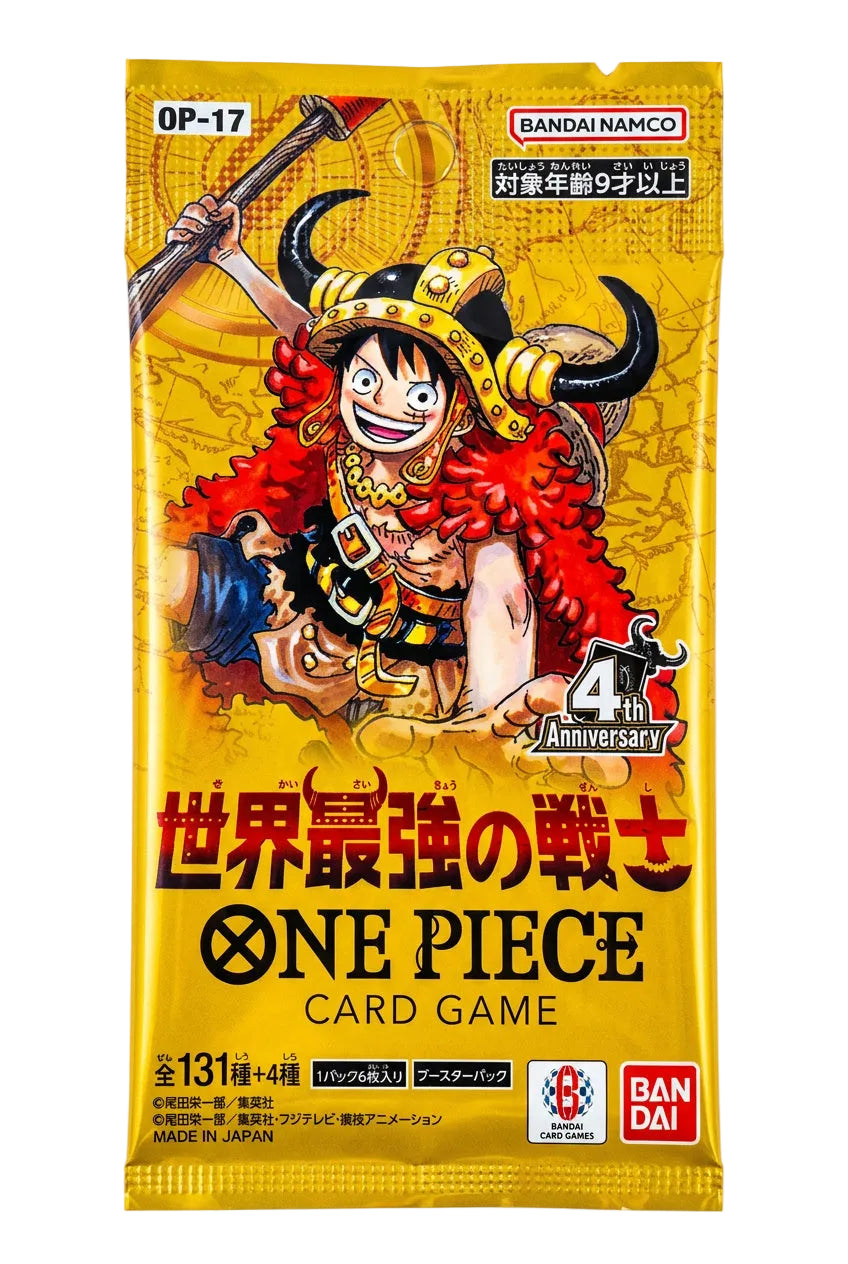 One Piece OP-17 Booster Pack Japanska